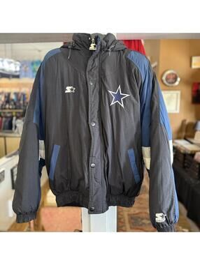 Vintage Dallas Cowboys starter puffer full zip XL Korea
